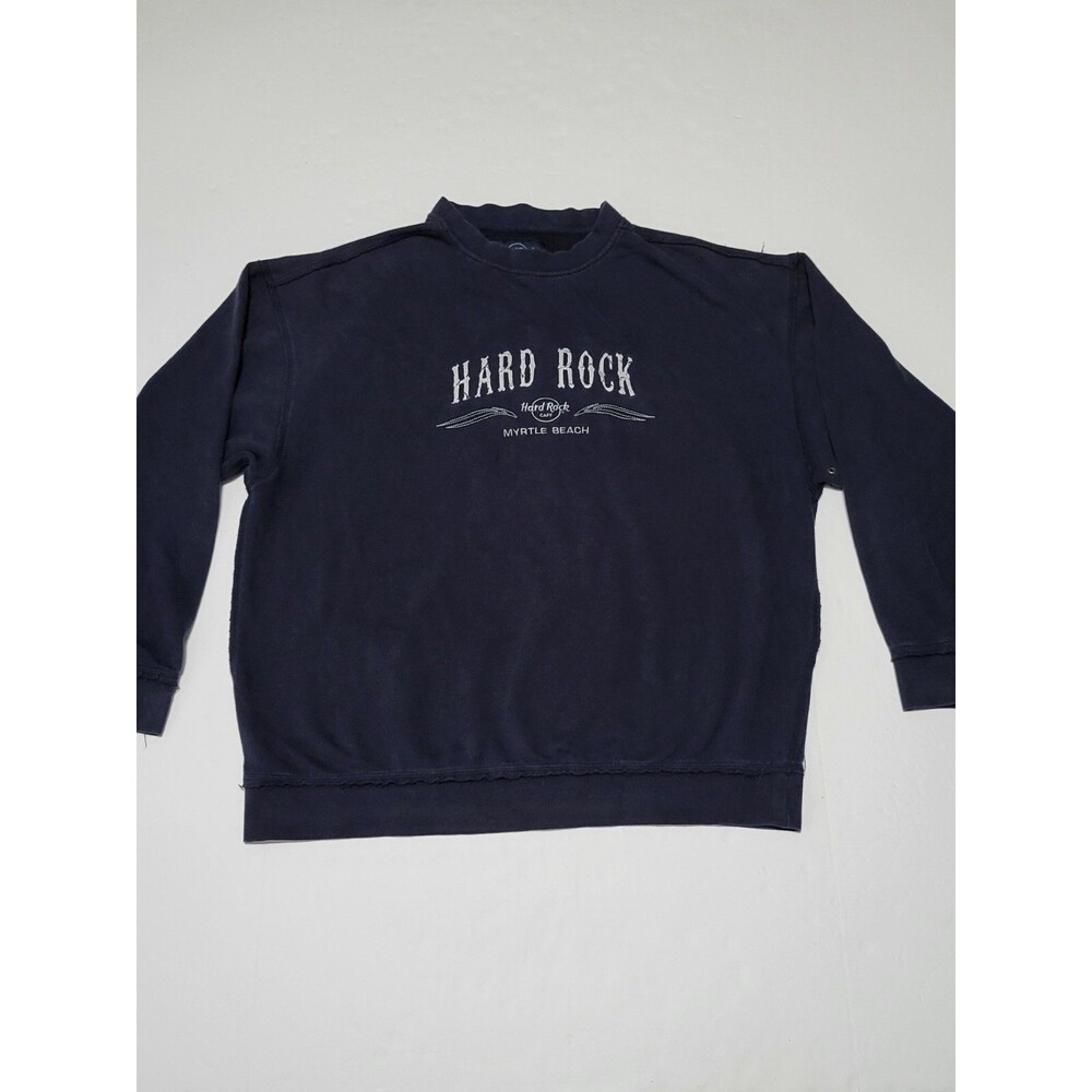 (#C) Hard Rock Cafe Myrtle Beach Embroidered Sweater Men's XL VTG